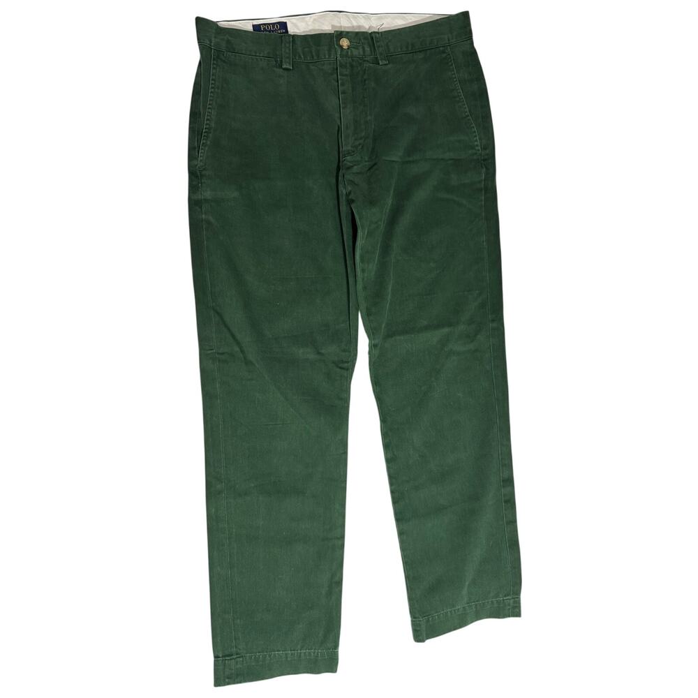 Polo Ralph Lauren Green Pants 32x30 100% Cotton